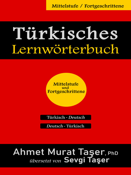 Title details for Türkisches Lernwörterbuch by Ahmet Murat Taşer - Available